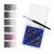 Creative Inspirations Professional Watercolor Paint Sets - Compact Half Pan Travel Set of 6 in Metallic or Graphite with Mini Brush - Highly Concentrated Watercolor Paint Set for Artists of All Levels